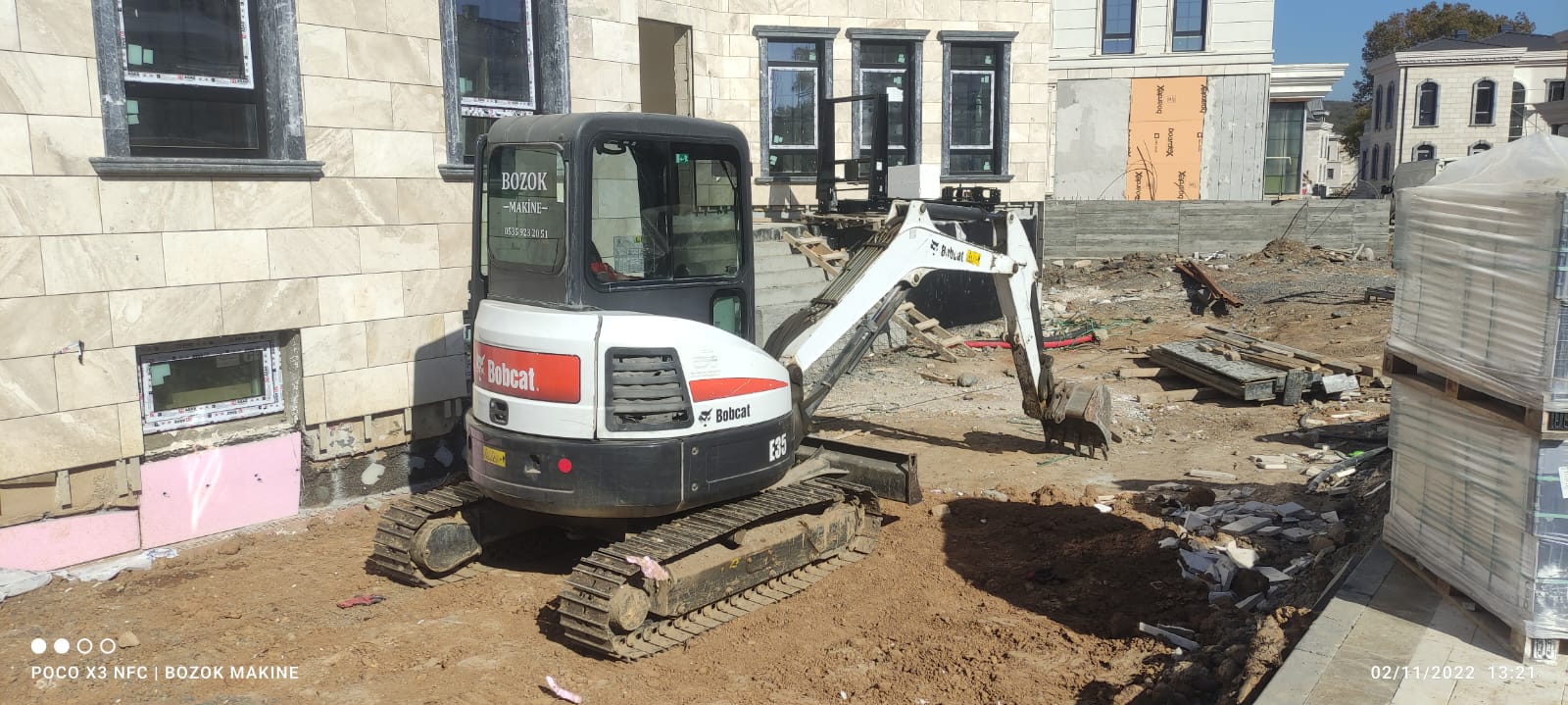 Yıkım çalışması